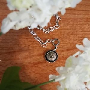 Authentic Chanel button charm